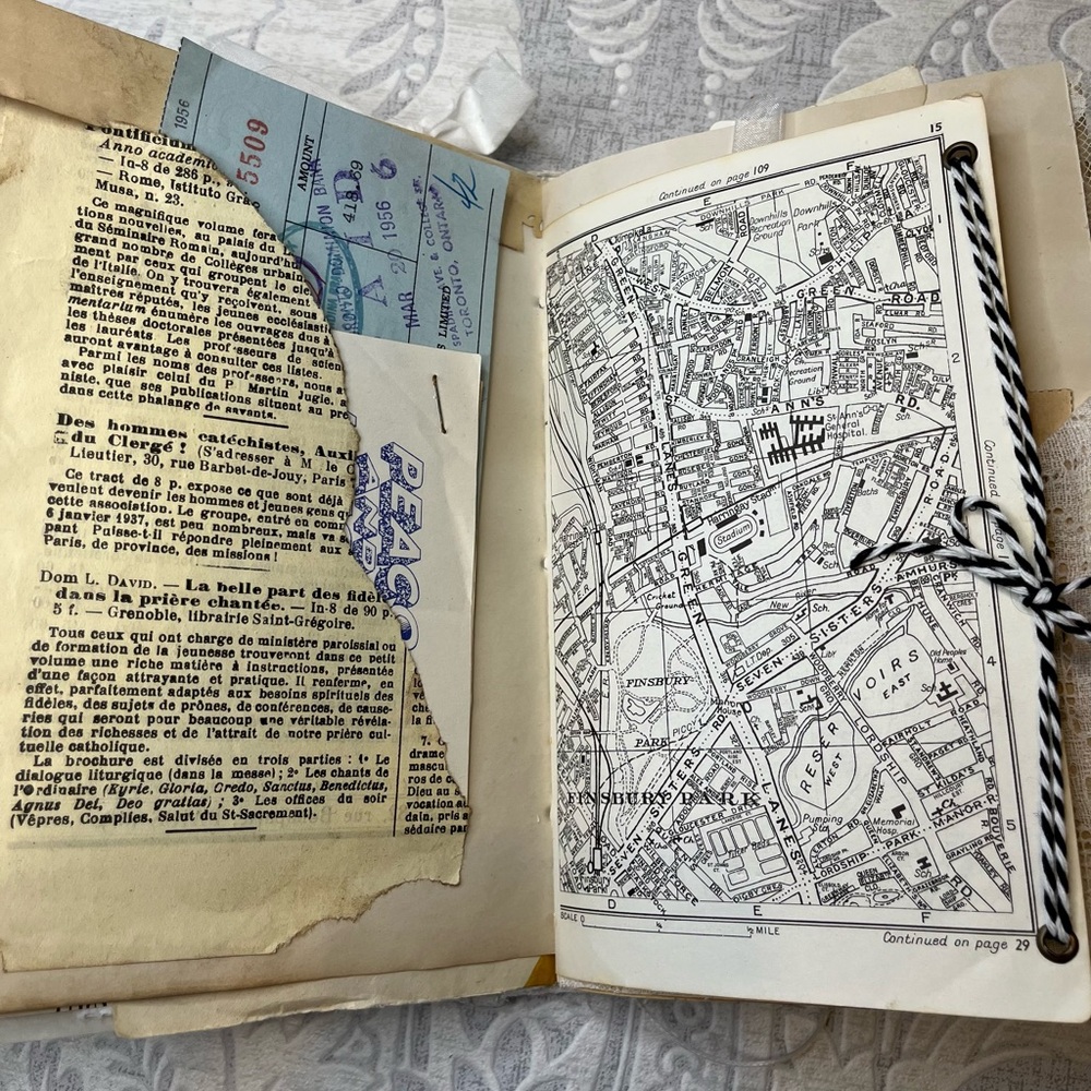 Vintage Handmade Junk Journal - Picture 9 of 17